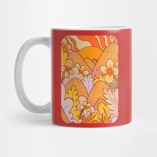 Spring flower hills Mug